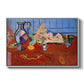 Still Life with a Pewter Jug and Pink Statuette, 1910 - Floater Framed Canvas Print