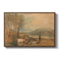 Lulworth Castle, Dorset, c. 1820 - Floater Framed Canvas Print