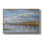 The Banks of the River Seine, 1893 - Floater Framed Canvas Print