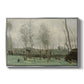 Washerwomen in a Willow Grove, c. 1871 - Floater Framed Canvas Print