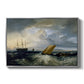 Sheerness as Seen from the Nore, 1808 - Floater Framed Canvas Print