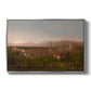View of Florence from San Miniato, 1837 - Floater Framed Canvas Print