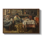 The Meal (De maaltijd), c. 1885 - Floater Framed Canvas Print