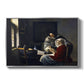 Girl Interrupted at Her Music, c. 1658-1659 - Floater Framed Canvas Print