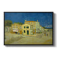 The Yellow House (The Street), 1888 - Floater Framed Canvas Print