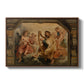 King David Playing the Harp, c. 1627-1628 - Floater Framed Canvas Print