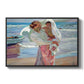 After Bathing, 1915 - Floater Framed Canvas Print
