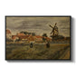The Potato Harvest, c. 1875 - Floater Framed Canvas Print