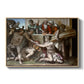 The Sacrifice of Noah (Sistine Chapel), 1509 - Floater Framed Canvas Print