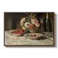 Strawberries and Champagne, c. 1881-1885 - Floater Framed Canvas Print