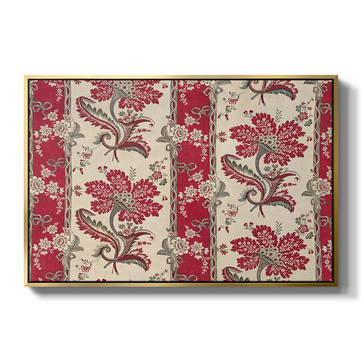 The Flowering Cornucopia (La Corne Fleurie), c. 1789-1850 - Floater Framed Canvas Print