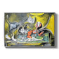 Still Life with Cat and Lobster, 1962 - Floater Framed Canvas Print
