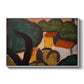Landscape with Trees and Houses, c. 1905 - Floater Framed Canvas Print