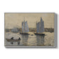 Two Schooners, Gloucester, c. 1880 - Floater Framed Canvas Print