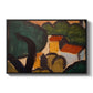 Landscape with Trees and Houses, c. 1905 - Floater Framed Canvas Print