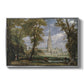Salisbury Cathedral from the Bishop's Grounds, c. 1825 - Floater Framed Canvas Print