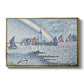 Entrance to the Port of Honfleur, 1899 - Floater Framed Canvas Print