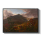 View of Schroon Mountain, Essex County, New York, After a Storm, 1838 - Floater Framed Canvas Print