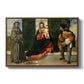 Madonna and Child with Saints Anthony of Padua and Roch, c. 1510 - Floater Framed Canvas Print