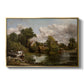 The White Horse, 1819 - Floater Framed Canvas Print