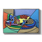 A Dog Named Picasso - Floater Framed Canvas Print