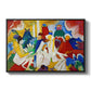 Oriental, 1909 - Floater Framed Canvas Print