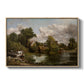 The White Horse, 1819 - Floater Framed Canvas Print