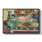Odalisques Playing Checkers (Odalisques jouant aux dames), 1928 - Floater Framed Canvas Print