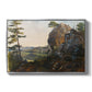 Landscape with the Balbersteine near Miesenbach, 1839 - Floater Framed Canvas Print