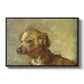 Cliper, the Artist's Dog, 1895 - Floater Framed Canvas Print