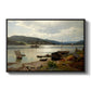 By the Water, 1876 - Floater Framed Canvas Print
