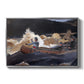 Shooting the Rapids, Saguenay River, 1905-1910 - Floater Framed Canvas Print