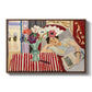 Woman with Anemones (Femme et anémones), c. 1920-1921 - Floater Framed Canvas Print