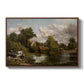 The White Horse, 1819 - Floater Framed Canvas Print