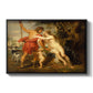 Venus and Adonis, c. 1635 - Floater Framed Canvas Print