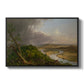 View from Mount Holyoke, Northampton, Massachusetts, after a Thunderstorm (Oxbow), 1836 - Floater Framed Canvas Print