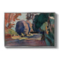 The Luxembourg Gardens, 1901 - Floater Framed Canvas Print
