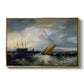 Sheerness as Seen from the Nore, 1808 - Floater Framed Canvas Print