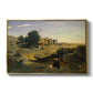 Hagar in the Wilderness, 1835 - Floater Framed Canvas Print
