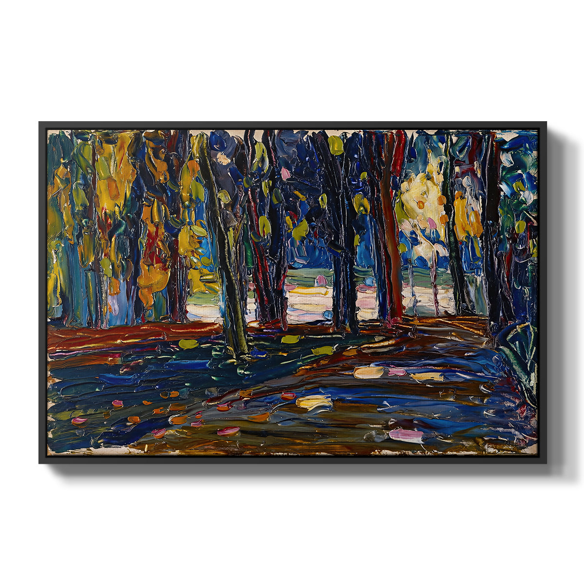 Autumn Study, 1908 - Floater Framed Canvas Print