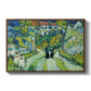 Stairway at Auvers, 1890 - Floater Framed Canvas Print