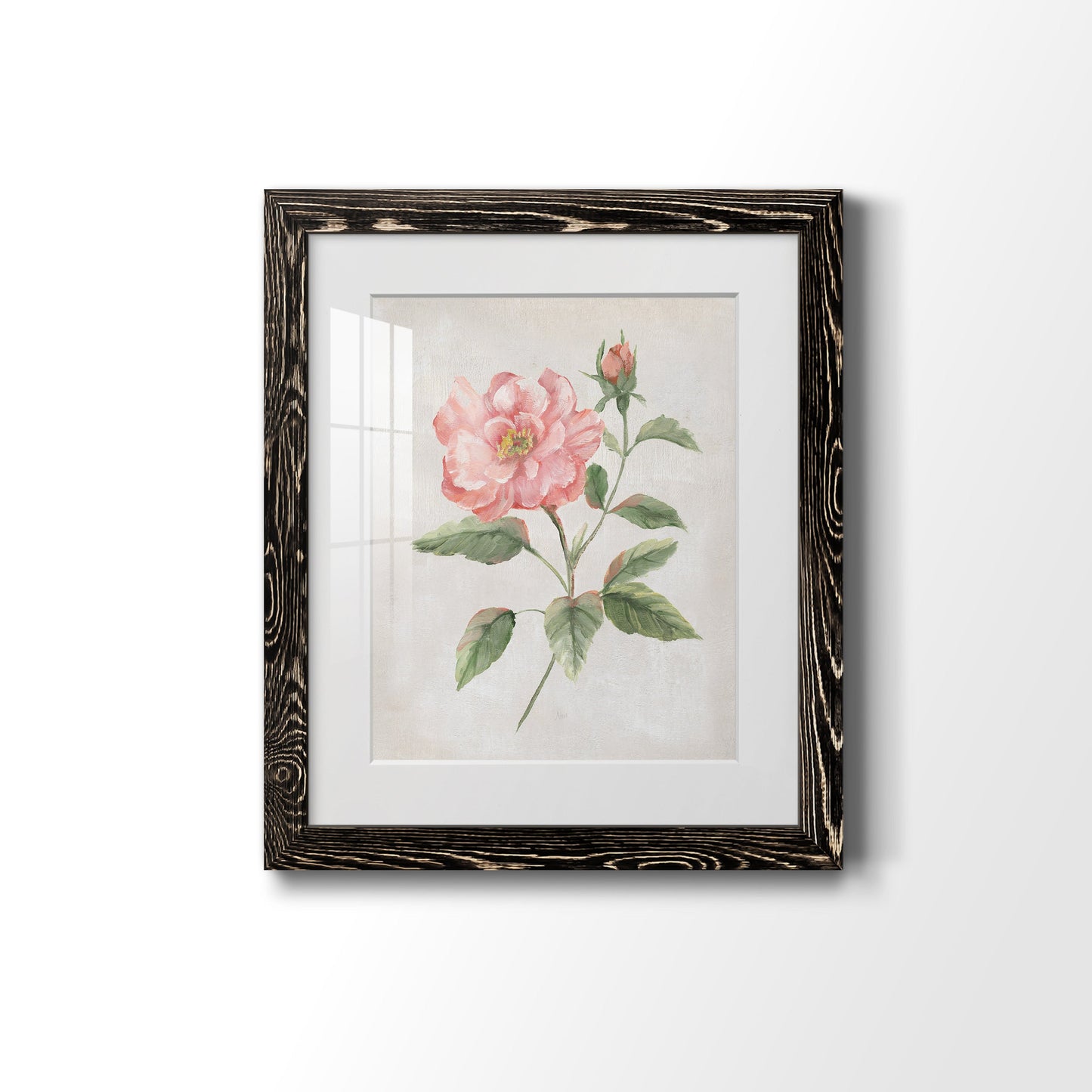 Grandiflora II - Premium Framed Print - Distressed Barnwood Frame - Ready to Hang