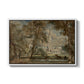Salisbury Cathedral from the Bishop's Grounds, c. 1822-1823 - Floater Framed Canvas Print