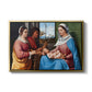 Sacred Conversation, c. 1505 - Floater Framed Canvas Print