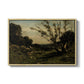 Morning in the Nievre, 1877 - Floater Framed Canvas Print