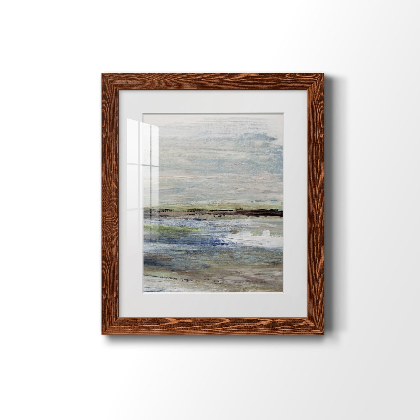 Wetlands II - Barnwood Framed Art Print