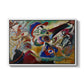 Fragment 2 for Composition VII, 1913 - Floater Framed Canvas Print