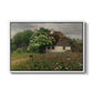 Farmhouse with Meadow Flowers, 1909 - Floater Framed Canvas Print