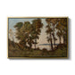 The Banks of the Allier, 1894 - Floater Framed Canvas Print