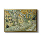 The Large Plane Trees (Road Menders at Saint-Rémy), 1889 - Floater Framed Canvas Print